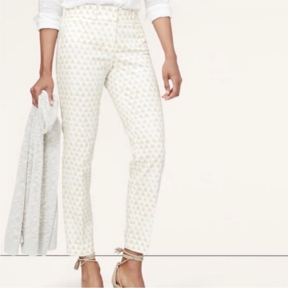 Loft Marisa Riveria cropped capri pants